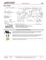 PWM servo amplificador analógico  Advanved Motions 25A8