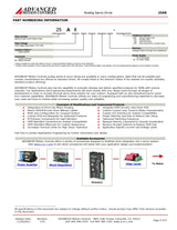 PWM servo amplificador analógico  Advanved Motions 25A8